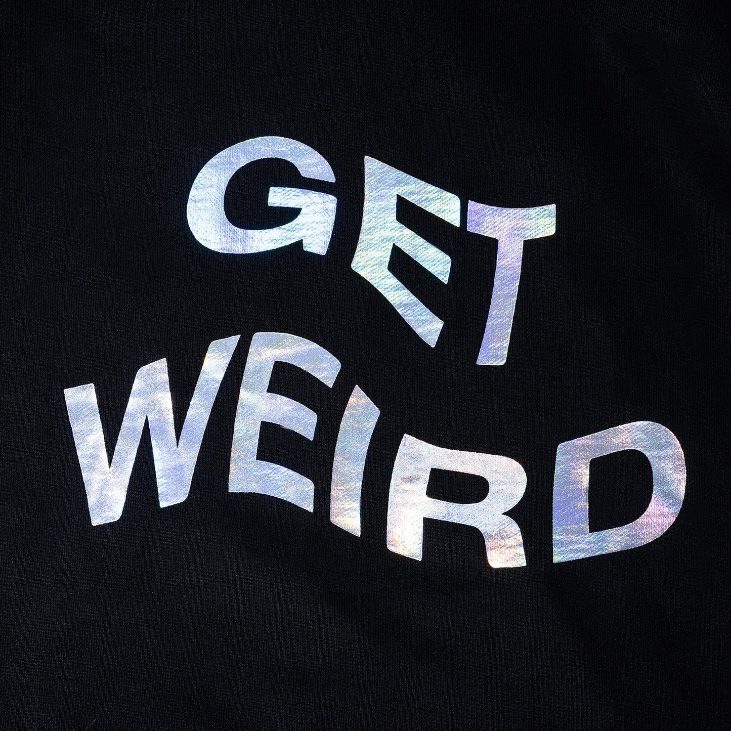Sudadera con Capucha Get Weird Hologram