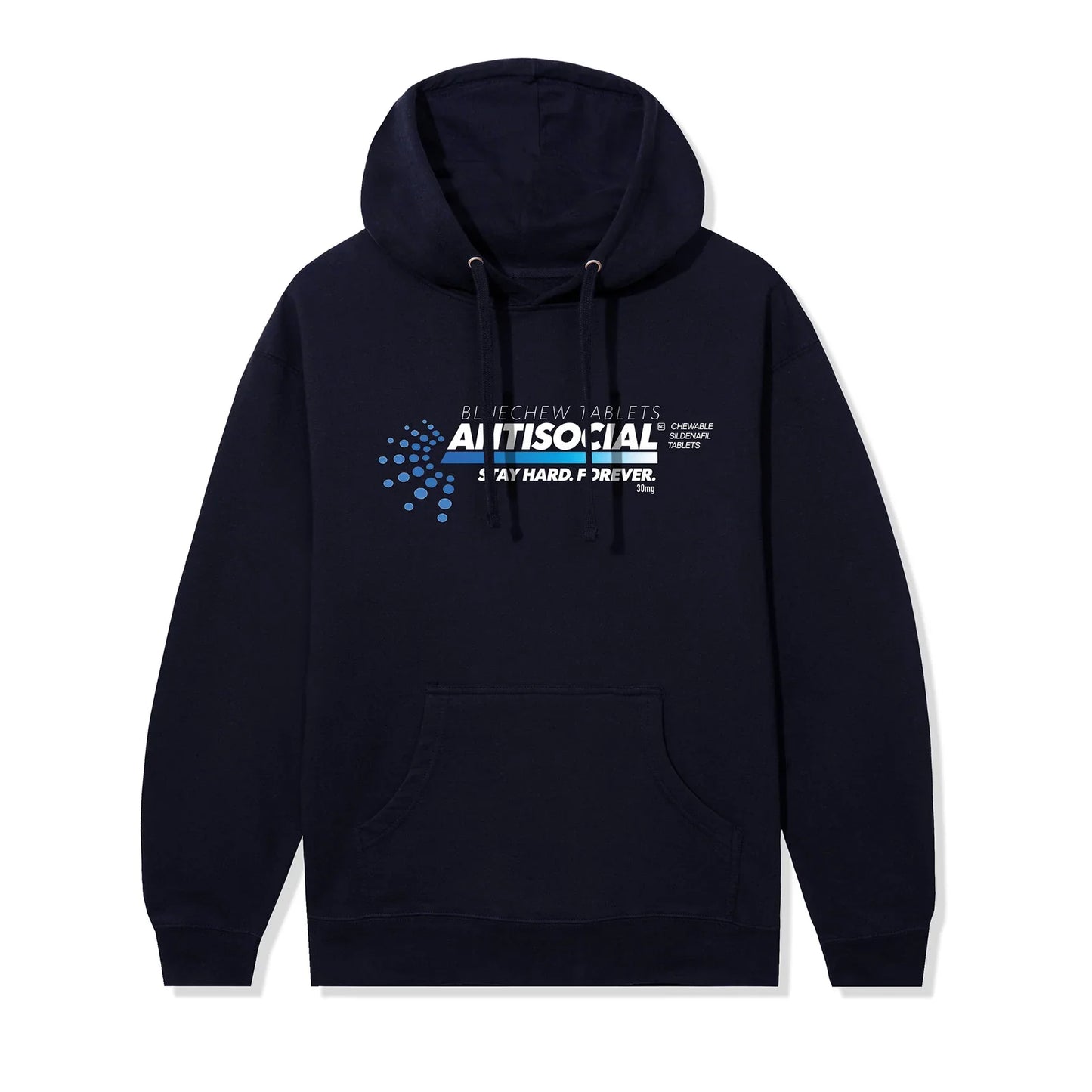 Sudadera con Capucha Stay Hard BlueChew